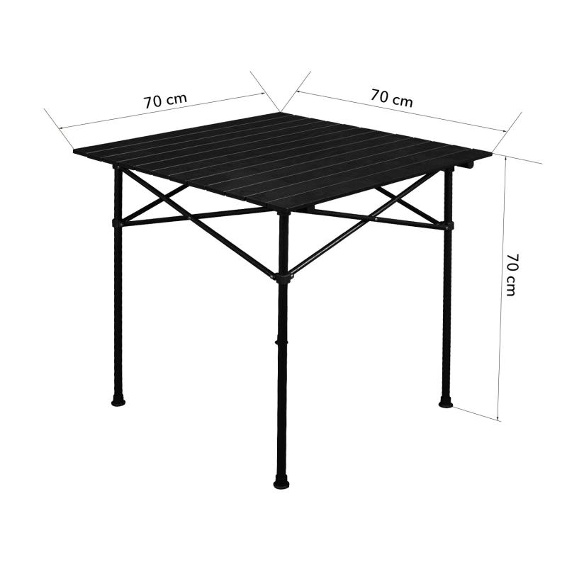 Kempingový stôl 70 cm 
