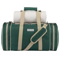 Pikniková taška pre 4 osoby s dekou Zelená - č. 4