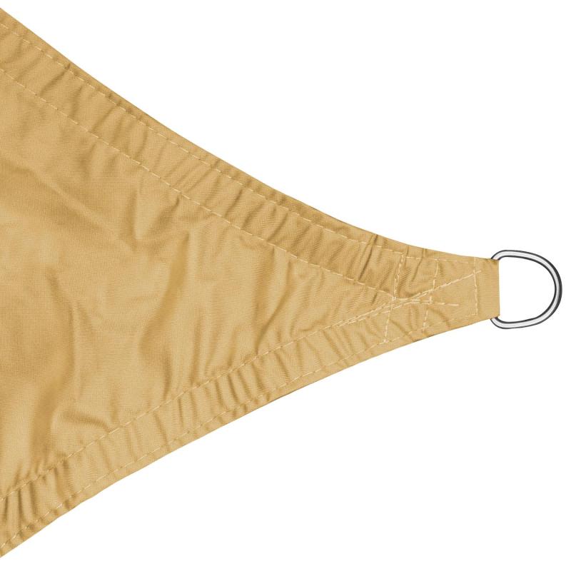 Slnečná clona 3x4m Polyester piesková