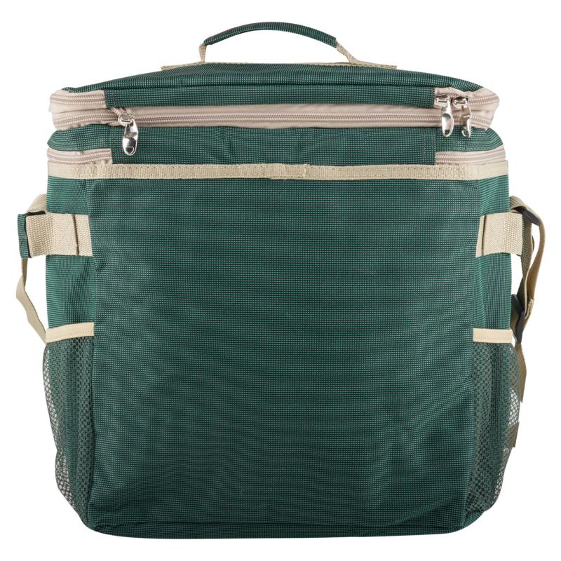 Pikniková taška  pre 4 osoby, cez rameno Zelená